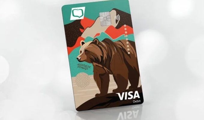 Obrazek dekoracyjny: wizerunek karty Visa Business