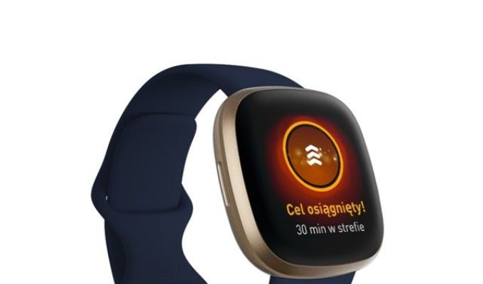 Obrazek dekoracyjny: Wizerunek zegarka Fitbit.