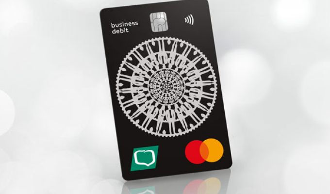 Obrazek dekoracyjny: wizerunek karty MasterCard Bussiness
